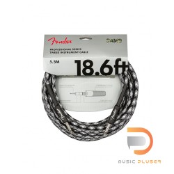Fender Professional Series Instrument Cable 18.6 FT. Winter Camo