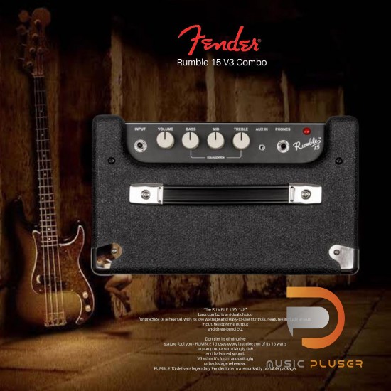 Fender Rumble 15 V3 Combo
