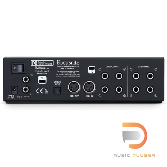 Focusrite Clarett 4 Pre USB Focusrite Clarett 4 Pre USB