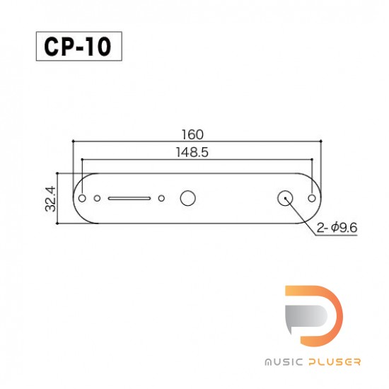 GOTOH Control Panel CP-10 for Telecaster