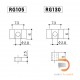 GOTOH String Retainer RG105 & RG130 Set GOTOH String Retainer RG105 & RG130 Set