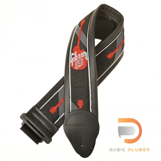 GIBSON ASGG-700 3" WOVEN STRAP WITH GIBSON LOGO GIBSON ASGG-700 3" WOVEN STRAP WITH GIBSON LOGO