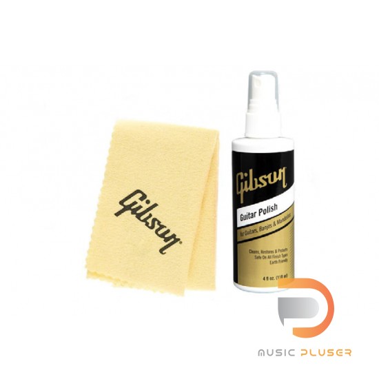 GIBSON GUITAR POLISH + CLOTH COMBO