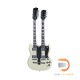 Gibson Alex Lifeson Double Neck Aged Classic White