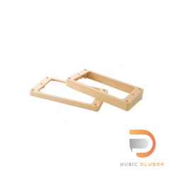 Gibson Creme Neck&Bridge Pickup Rings Set