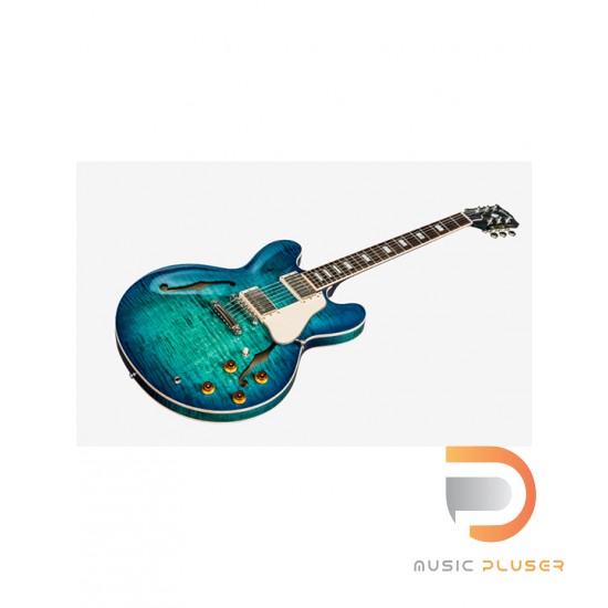 Gibson ES-335 Dot Reissue Figure Maple Aquamarine