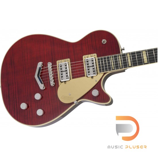 G6228FM PLAYERS EDITION JET™ BT WITH V-STOPTAIL, FLAME MAPLE, EBONY FINGERBOARD, CRIMSON STAIN
