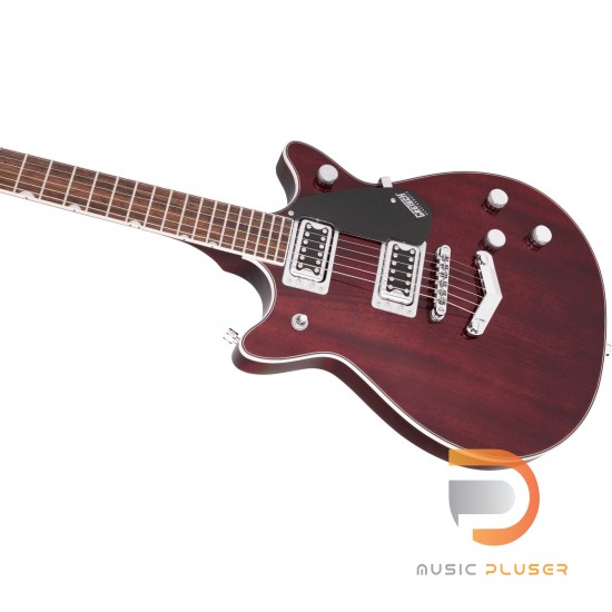 GRETSCH G5222 ELECTROMATIC DOUBLE JET BT WITH V-STOPTAIL WALNUT STAIN