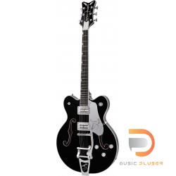 GRETSCH G6636TSL PLAYERS EDITION SILVER FALCON™ CENTER BLOCK DOUBLE-CUT, BLACK