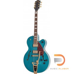 Gretsch G2410TG STREAMLINER™ HOLLOW BODY SINGLE-CUT WITH BIGSBY® AND GOLD HARDWARE OCEAN TURQUOISE