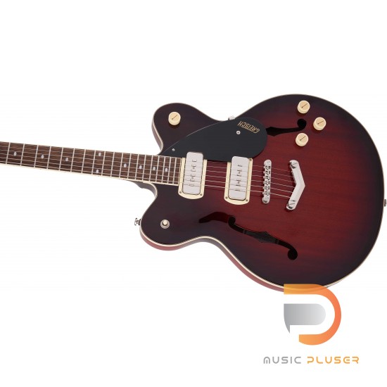 Gretsch G2622-P90 STREAMLINER™ CENTER BLOCK DOUBLE-CUT P90 WITH V-STOPTAIL CLARET BURST