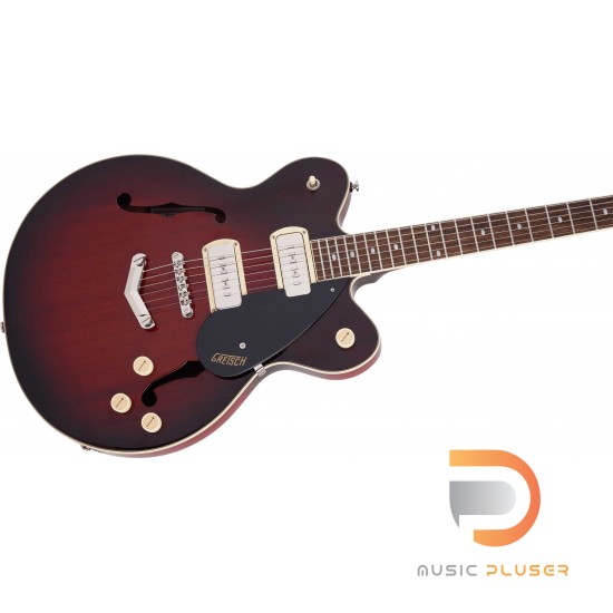 Gretsch G2622-P90 STREAMLINER™ CENTER BLOCK DOUBLE-CUT P90 WITH V-STOPTAIL CLARET BURST