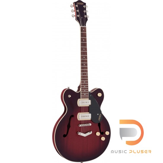 Gretsch G2622-P90 STREAMLINER™ CENTER BLOCK DOUBLE-CUT P90 WITH V-STOPTAIL CLARET BURST