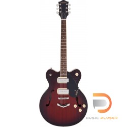 Gretsch G2622-P90 STREAMLINER™ CENTER BLOCK DOUBLE-CUT P90 WITH V-STOPTAIL CLARET BURST