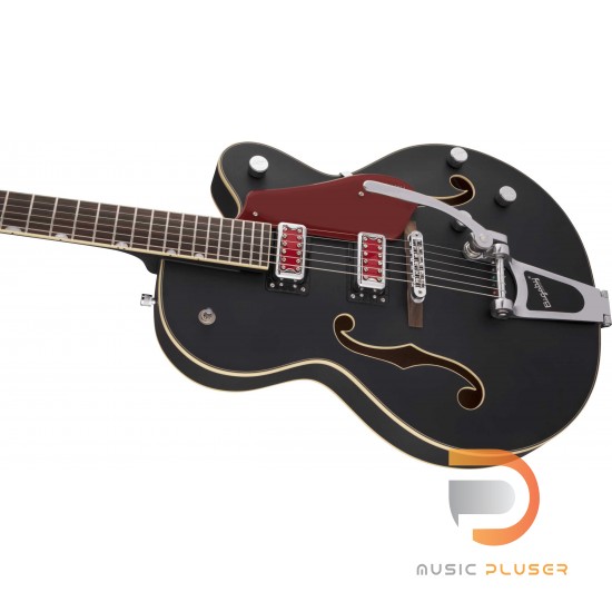 Gretsch G5410T ELECTROMATIC® “RAT ROD” HOLLOW BODY SINGLE-CUT WITH BIGSBY®, MATTE BLACK Gretsch G5410T ELECTROMATIC® “RAT ROD” HOLLOW BODY SINGLE-CUT WITH BIGSBY®, MATTE BLACK