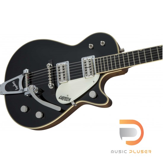 Gretsch G6128T Duo Jet™ with Bigsby®, Ebony Fingerboard, Black Gretsch G6128T Duo Jet™ with Bigsby®, Ebony Fingerboard, Black