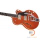 Gretsch G6659T Players Edition Broadkaster® Jr. Center Block Single-Cut with String-Thru Bigsby®, USA Full’Tron™ Pickups, Ebony Fingerboard, Roundup Orange Gretsch G6659T Players Edition Broadkaster® Jr. Center Block Single-Cut with String-Thru Bigsby®, USA Full’Tron™ Pickups, Ebony Fingerboard, Roundup Orange