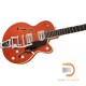 Gretsch G6659T Players Edition Broadkaster® Jr. Center Block Single-Cut with String-Thru Bigsby®, USA Full’Tron™ Pickups, Ebony Fingerboard, Roundup Orange Gretsch G6659T Players Edition Broadkaster® Jr. Center Block Single-Cut with String-Thru Bigsby®, USA Full’Tron™ Pickups, Ebony Fingerboard, Roundup Orange