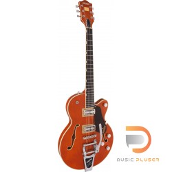 Gretsch G6659T Players Edition Broadkaster® Jr. Center Block Single-Cut with String-Thru Bigsby®, USA Full’Tron™ Pickups, Ebony Fingerboard, Roundup Orange