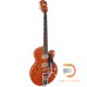 Gretsch G6659T Players Edition Broadkaster® Jr. Center Block Single-Cut with String-Thru Bigsby®, USA Full’Tron™ Pickups, Ebony Fingerboard, Roundup Orange Gretsch G6659T Players Edition Broadkaster® Jr. Center Block Single-Cut with String-Thru Bigsby®, USA Full’Tron™ Pickups, Ebony Fingerboard, Roundup Orange