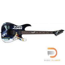 ESP LTD Kirk Hammett Signature White Zombie