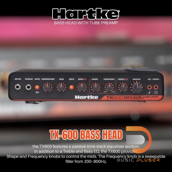 HARTKE TX-600 BASS HEAD