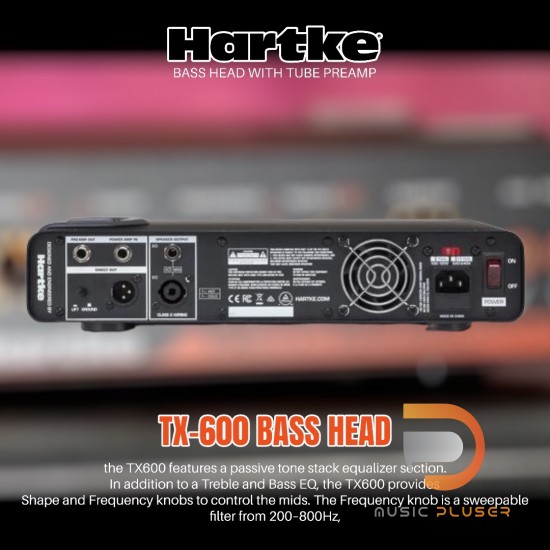 HARTKE TX-600 BASS HEAD HARTKE TX-600 BASS HEAD