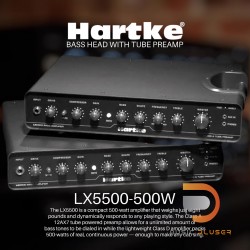 แอมป์เบส Hartke LX5500-500W Bass Head