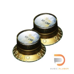 HOSCO Volume Hat Knob Relic Gold KG-130VSI/R (2 pcs)