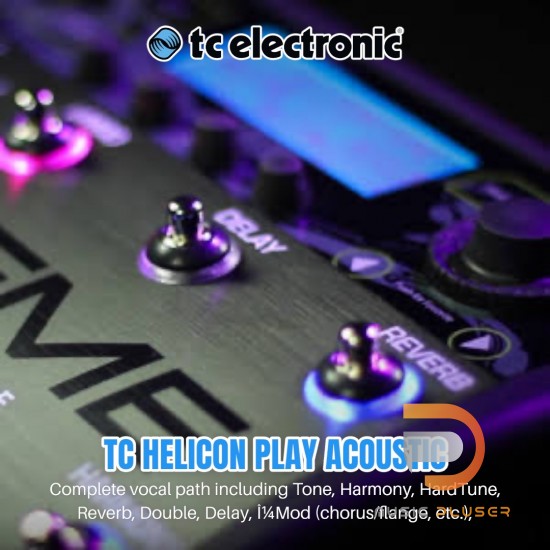เอฟเฟคร้อง เอฟเฟคกีต้าร์ Tc Helicon Play Acoustic เอฟเฟคร้อง เอฟเฟคกีต้าร์ Tc Helicon Play Acoustic
