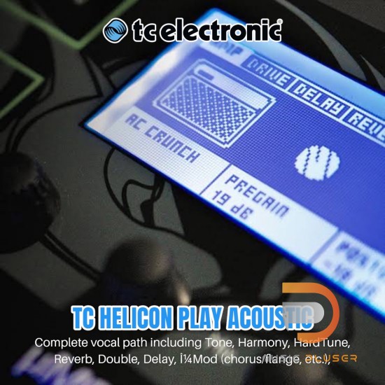 เอฟเฟคร้อง เอฟเฟคกีต้าร์ Tc Helicon Play Acoustic เอฟเฟคร้อง เอฟเฟคกีต้าร์ Tc Helicon Play Acoustic