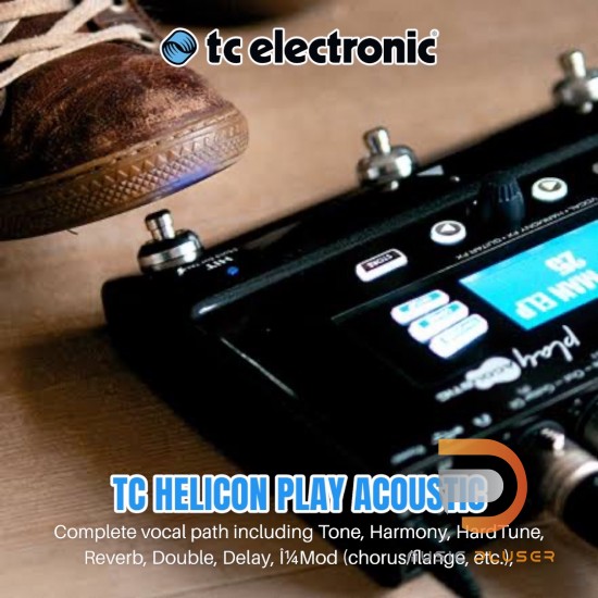 เอฟเฟคร้อง เอฟเฟคกีต้าร์ Tc Helicon Play Acoustic เอฟเฟคร้อง เอฟเฟคกีต้าร์ Tc Helicon Play Acoustic