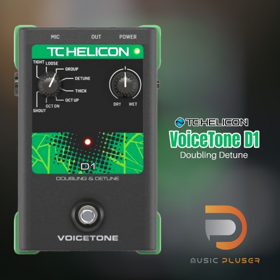 TC Helicon VoiceTone D1 Doubling Detune TC Helicon VoiceTone D1 Doubling Detune
