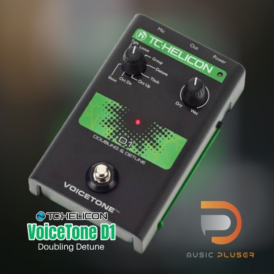 TC Helicon VoiceTone D1 Doubling Detune TC Helicon VoiceTone D1 Doubling Detune