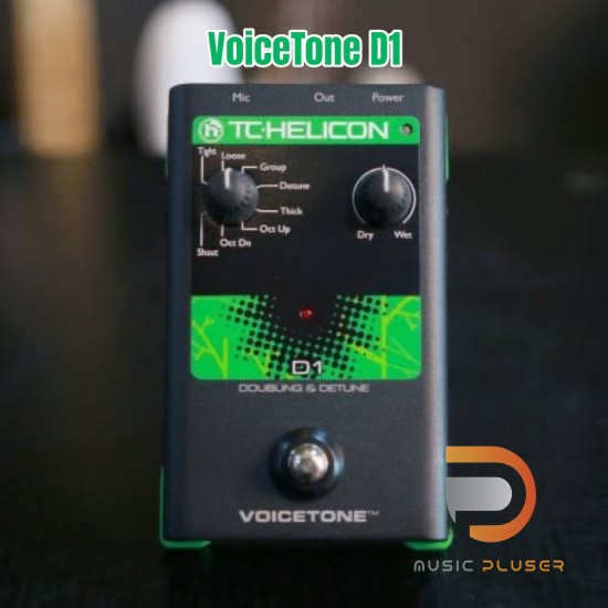 TC Helicon VoiceTone D1 Doubling Detune TC Helicon VoiceTone D1 Doubling Detune