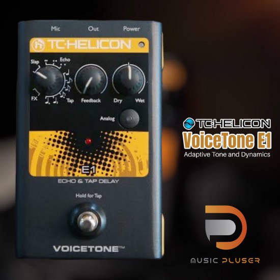 TC Helicon VoiceTone E1 Echo & Tab Delay