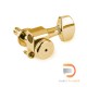 Hipshot Machine Heads Grip-Lock Closed Gold 3+3