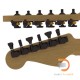 Hipshot Machine Heads Grip-Lock Open Stag Black L6 Hipshot Machine Heads Grip-Lock Open Stag Black L6
