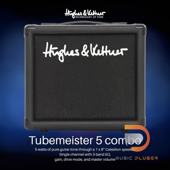 แอมป์กีตาร์ Hughes & Kettner TubeMeister 5 Combo แอมป์กีตาร์ Hughes & Kettner TubeMeister 5 Combo