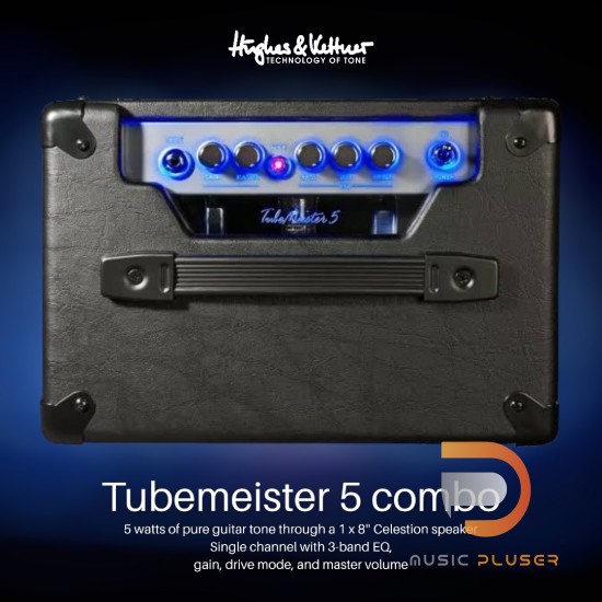 แอมป์กีตาร์ Hughes & Kettner TubeMeister 5 Combo แอมป์กีตาร์ Hughes & Kettner TubeMeister 5 Combo