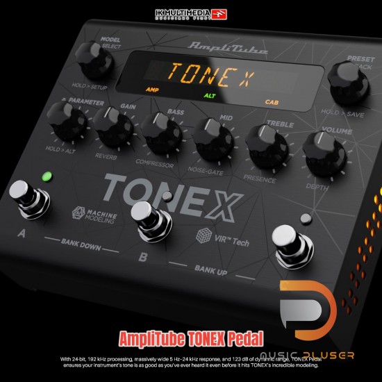 IK Multimedia AmpliTube TONEX Pedal เอฟเฟคกีตาร์ IK Multimedia AmpliTube TONEX Pedal เอฟเฟคกีตาร์
