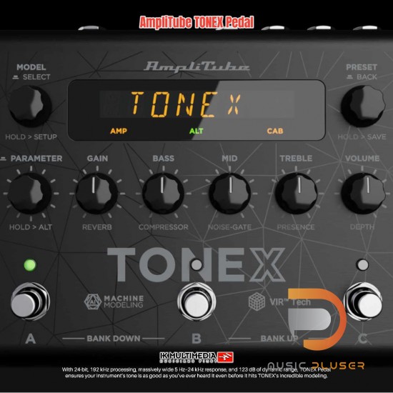 IK Multimedia AmpliTube TONEX Pedal เอฟเฟคกีตาร์ IK Multimedia AmpliTube TONEX Pedal เอฟเฟคกีตาร์
