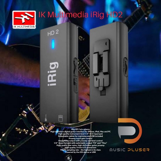 iRig HD-A Iphone / ipad audio interface Ik multimedia