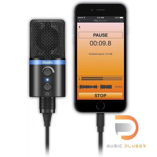 IK Multimedia iRig Mic Studio Black IK Multimedia iRig Mic Studio Black
