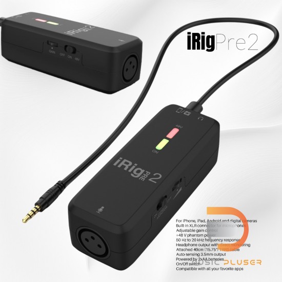 IK Multimedia iRig Pre 2 IK Multimedia iRig Pre 2