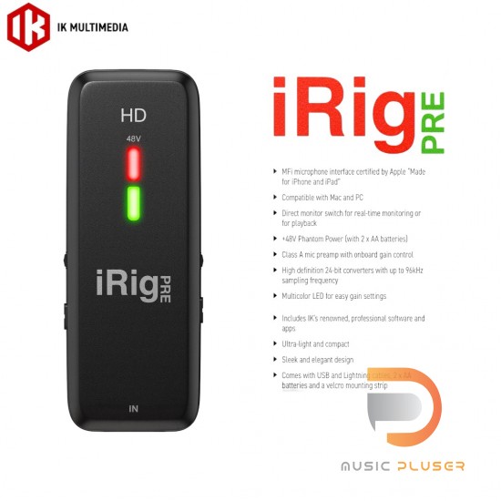 IK Multimedia iRig Pre HD