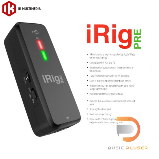 IK Multimedia iRig Pre HD
