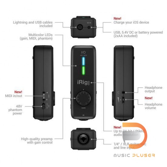 IK Multimedia iRig Pro I/O IK Multimedia iRig Pro I/O