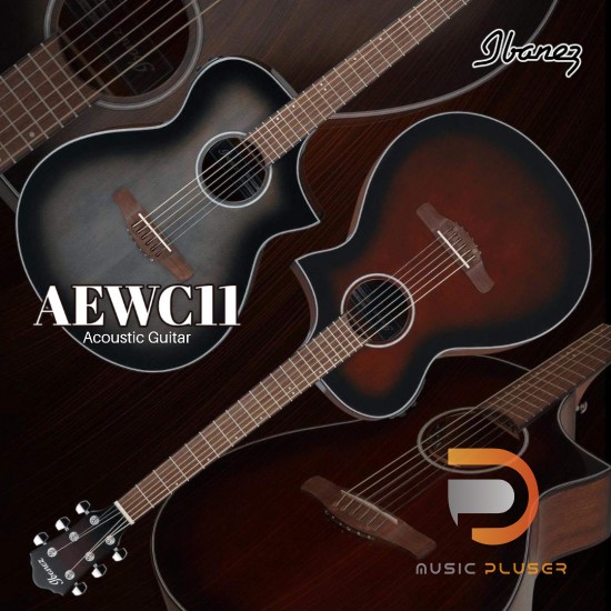 กีตาร์โปร่งไฟฟ้า Ibanez AEWC11