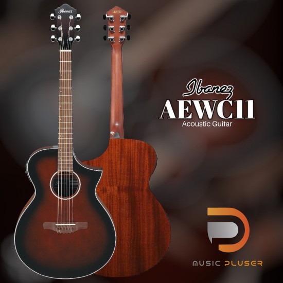 กีตาร์โปร่งไฟฟ้า Ibanez AEWC11